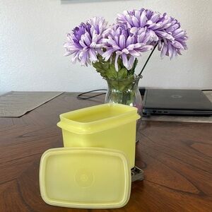 Vintage Tupperware -Yellow Container